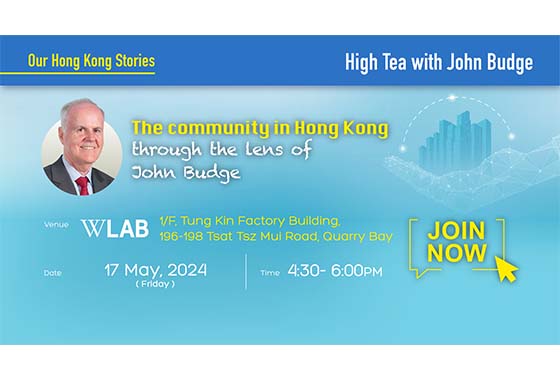 Our Hong Kong Stories: High Tea with John Budge