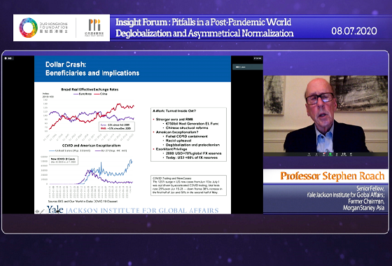 Webinar with Professor Stephen Roach—Pitfalls in a Post-Pandemic World: Deglobalization and Asymmetrical Normalization
